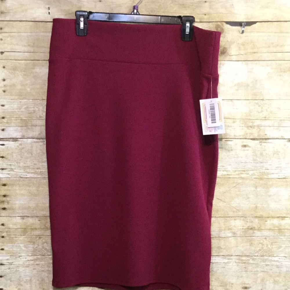 2XL Solid LuLaRoe Cassie Skirt